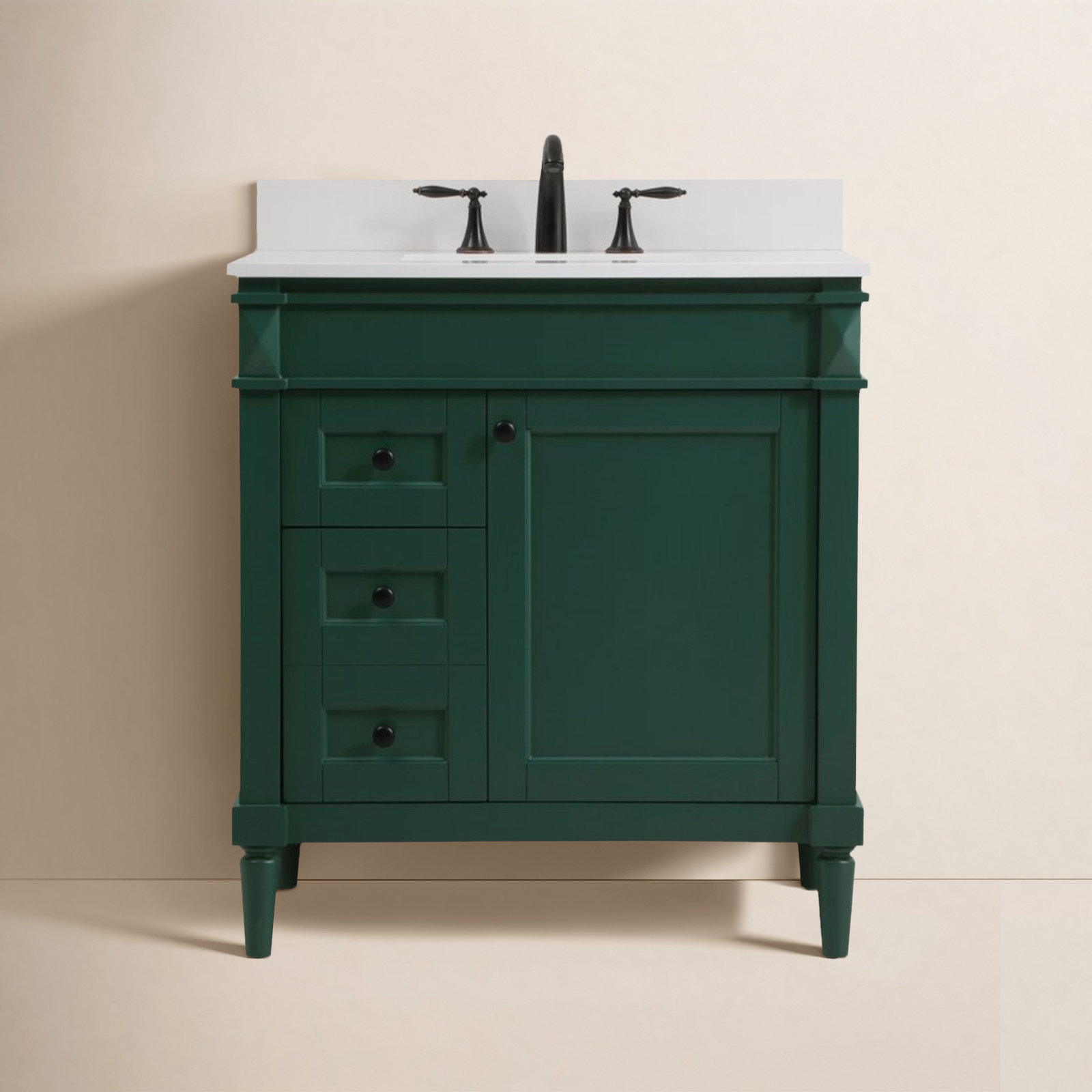 Readington 32'' Single Bathroom Vanity, Green