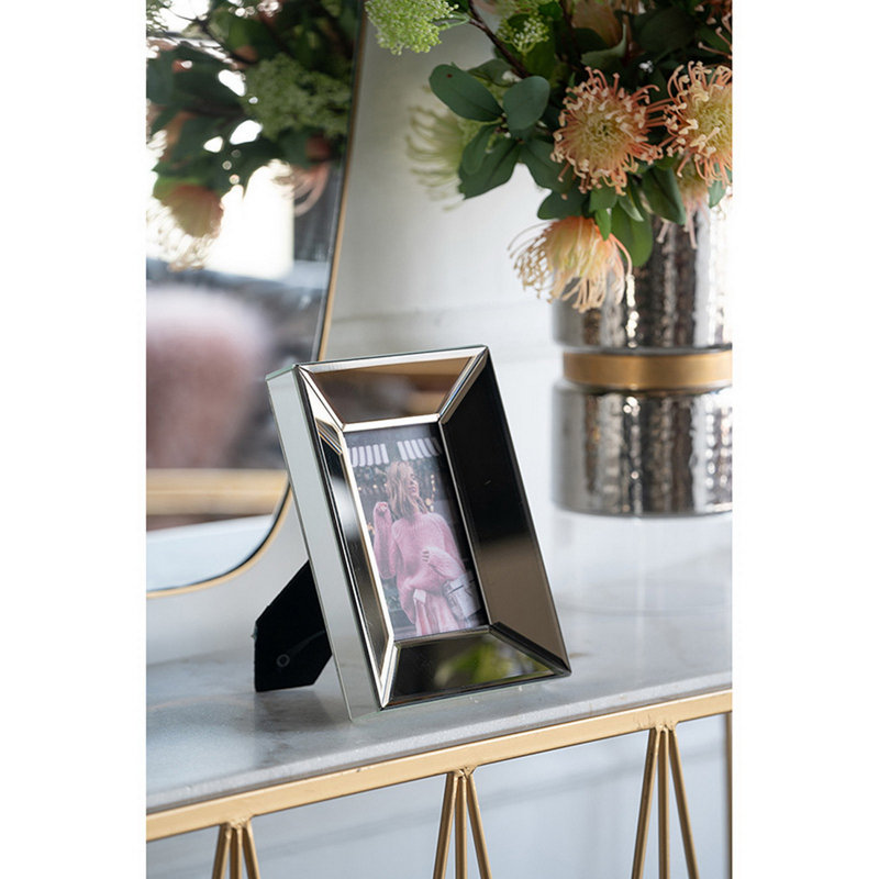 Cadre photo miroir Nocera, 4 po x 6 po