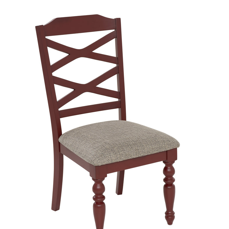 Trimble Red Side Chair, Red