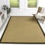 Tapis en jute naturel / brun Locklin Farmhouse Cottage-467946953