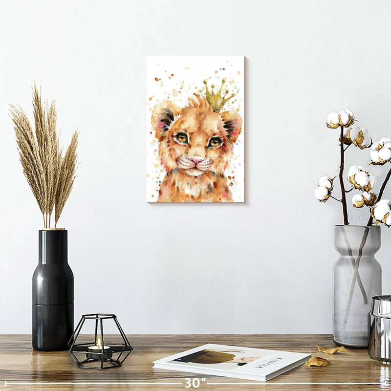 Brampt Little Lion, 12" H x 8" W