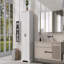 Storage Cabinet With 2-Doors For Bathroom, Office, Adjustable Shelves, MDF Board-665578873