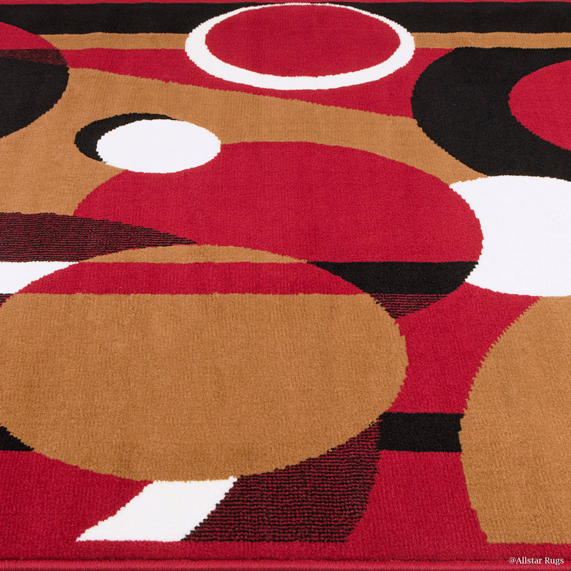 Geometric Indoor Rug, 7'7" x 10'6"