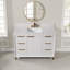 Radena 48" Bathroom Vanity Ceramic Sink Top With Backsplash, Pre-assembled Bathroom Cabinet-106503606