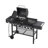 All-In-One Propane Gas Grill With Grilling & Griddling Functions, 745 Sq.Inch Cooking Space, 5 Burners, 56000 BTU Propane Grill,  Heavy-Duty Stand For Backyard Barbecue & Outdoor Cooking