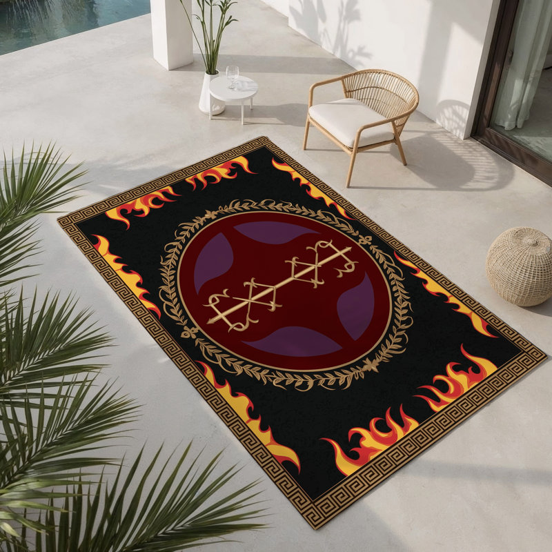 Tapis intérieur et extérieur Radiant, Rectangle 1 pi 6 po x 2 pi 6 po