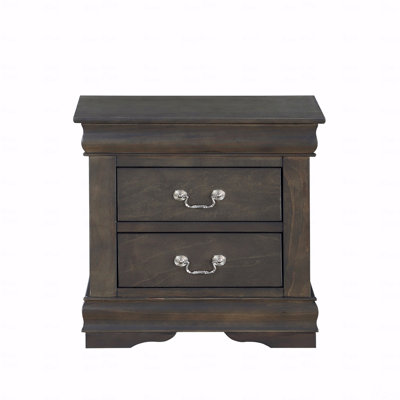 Table de chevet 2 tiroirs