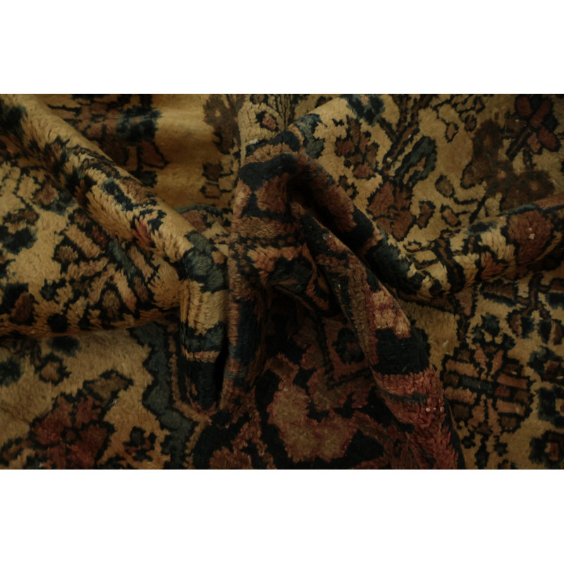 Tapis traditionnel rétro 7 pi x 7 pi