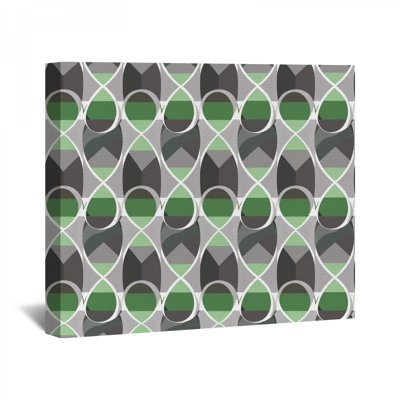 13126_Geometric, impression sur toile encadrée