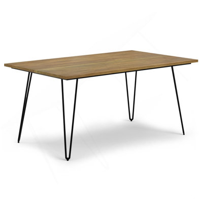 Hunter Dining Table In Light Brown
