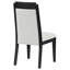 Chaise d'appoint Daine (ensemble de 2)