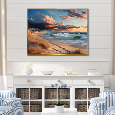 Superbe paysage côtier I sur toile