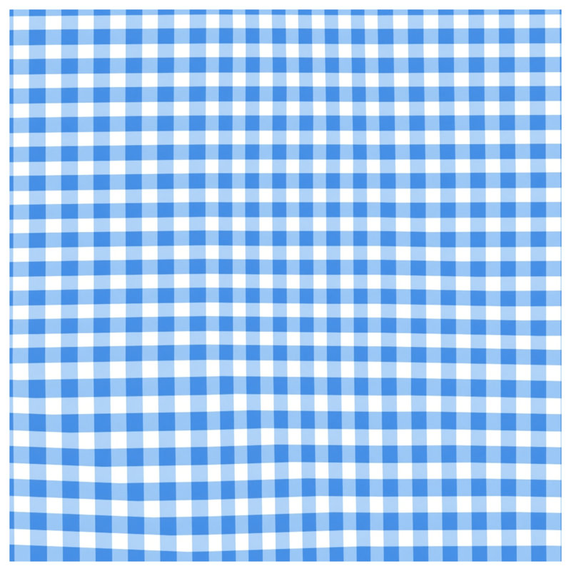 Blue White Gingham Duvet Covers, Twin