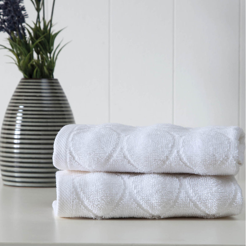 Ozgur   Midweight Washcloth, White