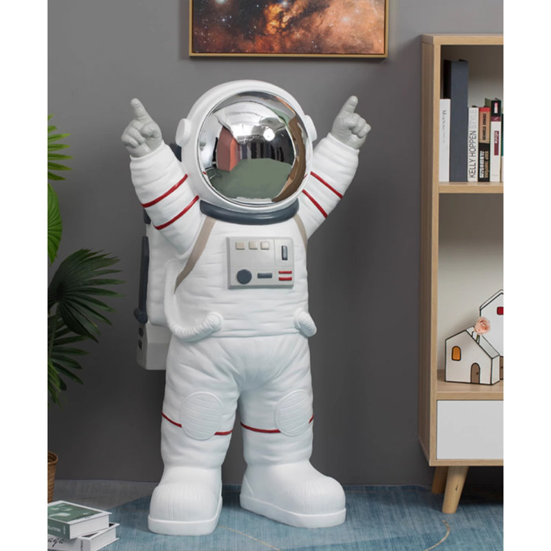 Grand ornement de plancher Creative Astronaut