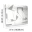26.9' L x 27" W Wallpaper Roll-2007711415