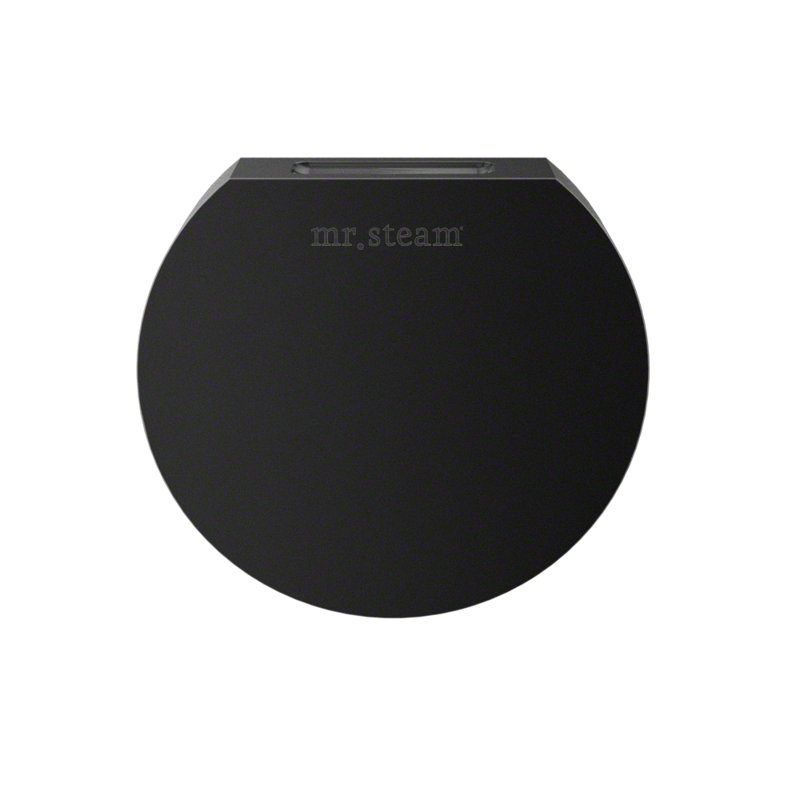 Pièce ronde de générateur de vapeur Steamhead, Noir mat