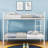 Twin-Over-Twin Metal Bunk Bed Frame With Ladder And Spacious Under-Bed Storage-1612041739