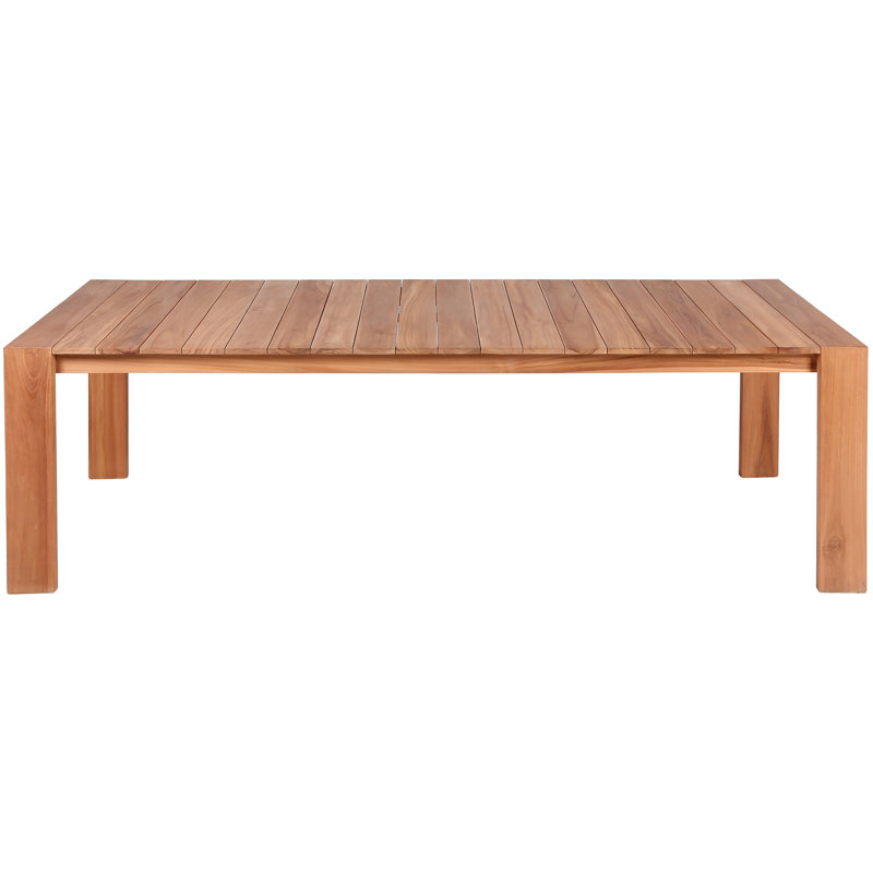 Rectangular Teak Outdoor Dining Table