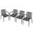 Outdoor Stacking Dining Armchair-347592388