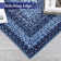 Washable Modern Rugs for Bedroom Imitation Braided Soft Geometric Area Rug Non Slip Stain Resistant Carpet