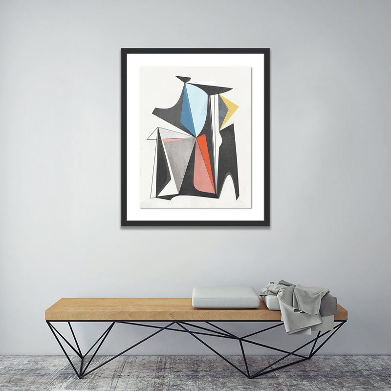 M7V2 Print by Bangbouh Studio, Black, 48" H x 40" W x 2.5" D