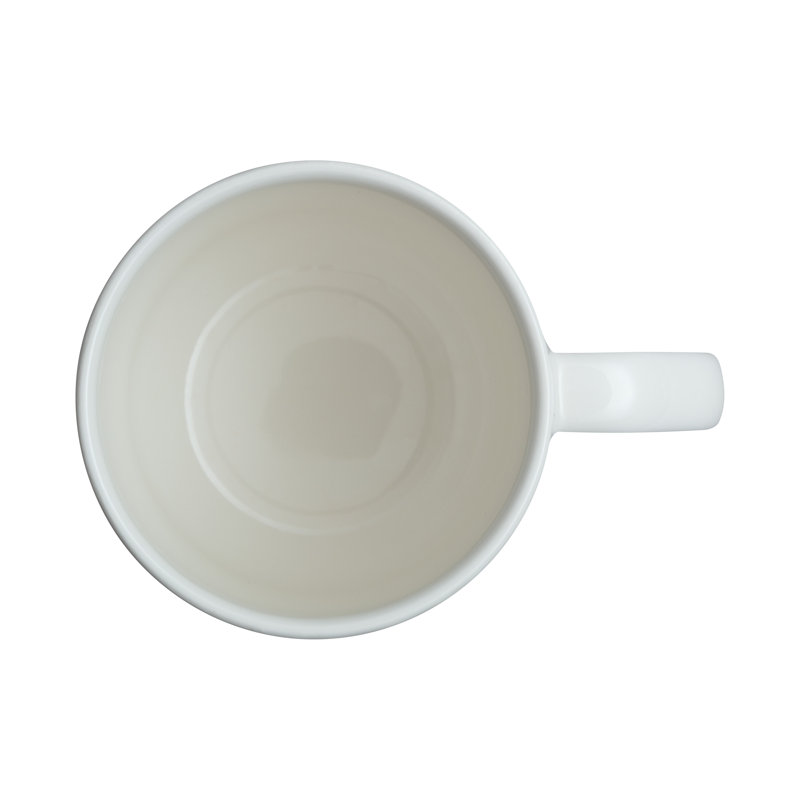 Grande tasse en porcelaine avec étoiles
