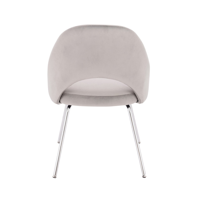 Sandy Chrome Chair, Gray, 1