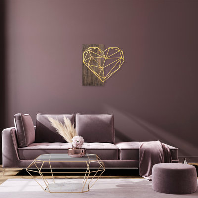 Décoration murale en bois