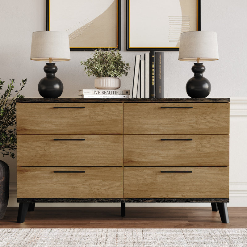 Commode 6 tiroirs Phyllida