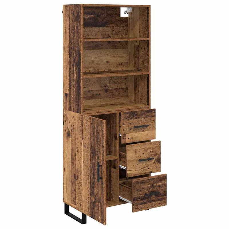 69.5cm Sideboard, Old Wood