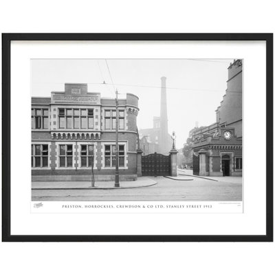 Preston, Horrockses, Crewdson & Co Ltd, Stanley Street 1913 - Single Picture Frame Print