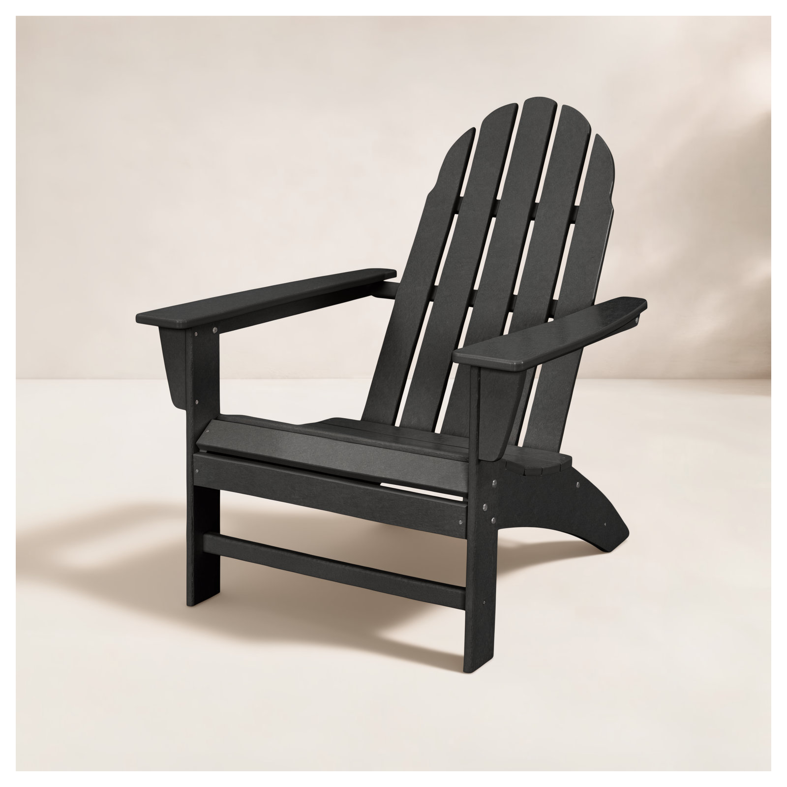 Vineyard Adirondack Chair, Black