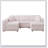 106.3 Inch Soft U-Shaped 4-Person Sofa with 30.7 Inch Ottoman, Hydraulic Lift for Enhanced Comfort and Storage