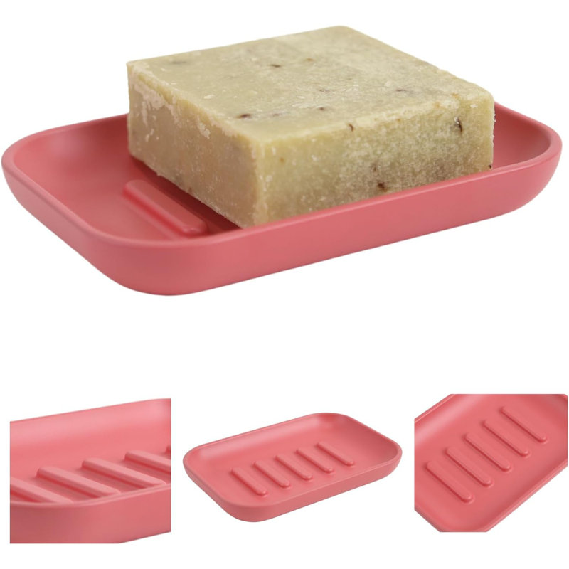 Alabaster Soap Dish, Blush (Pink)