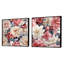 Hudgens - Ensemble de 2 collages floraux carrés-101848952-101848953
