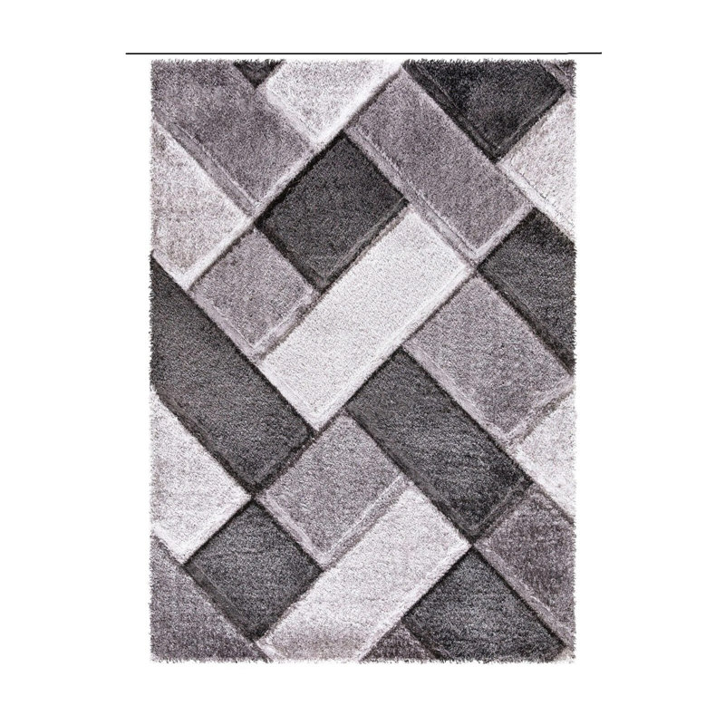Shag Area Rug, Rectangle 120 x 170 cm