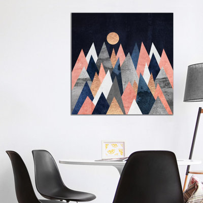 « Gold Moon » par Elisabeth Fredriksson-impression d’art graphique