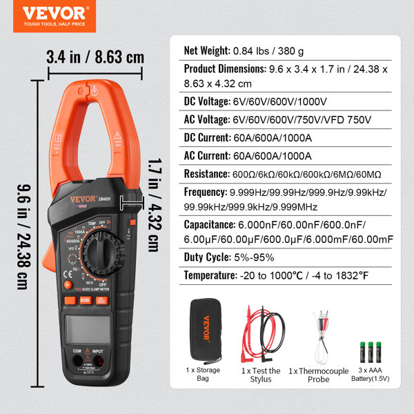 Dimensions du produit