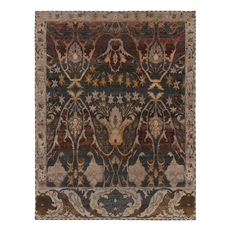 Handmade Wool Geometric Area Rug