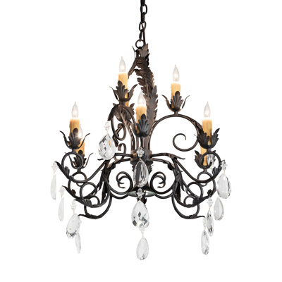 Lustre 9 lumières 26 po New Country