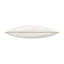 Noah White Gold Velvet Pillow