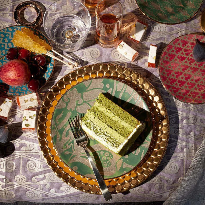 Set of 4 Fortuny Dessert Plates