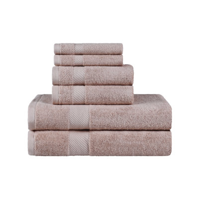 Ensemble de 6 serviettes en coton