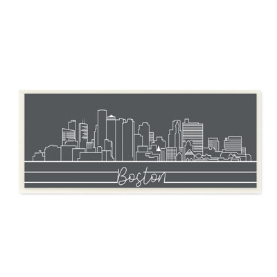 Silhouette de Boston City