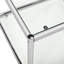 Table de bout avec tablette en verre Havant