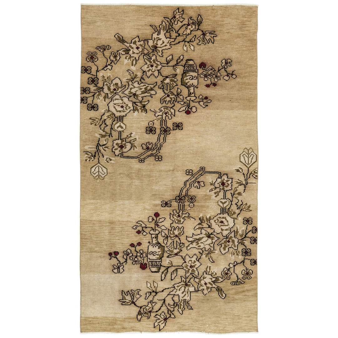 Square Gower Hand Knotted Area Rug