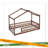 Wood Bed House Bed Frame With Fence-467892337-467892338