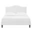 Lit plateforme en velours cendré Juniper Channel-1816866230-1816866235