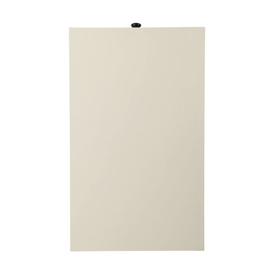 White Rectangular Top Side Table With One Drawer And Shelf, Great For Primary Living Area, Kd Construction Open Spaces, Transitional Look */【